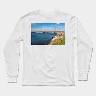 An old sailing ship in the archipelago outside Gothenburg, Sweden Long Sleeve T-Shirt